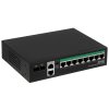 Netis P112GS Коммутатор (L2) 10x1Гбит/с 2SFP 8PoE 120W неуправляемый