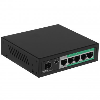 Фотография товара 'Netis P106GC Коммутатор, кол-во портов: 4x1 Гбит/с, SFP 1x1'
